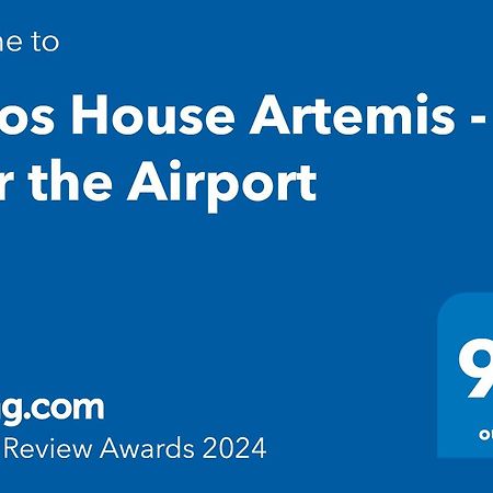 Petros House Artemis - Near The Airport Villa Bagian luar foto