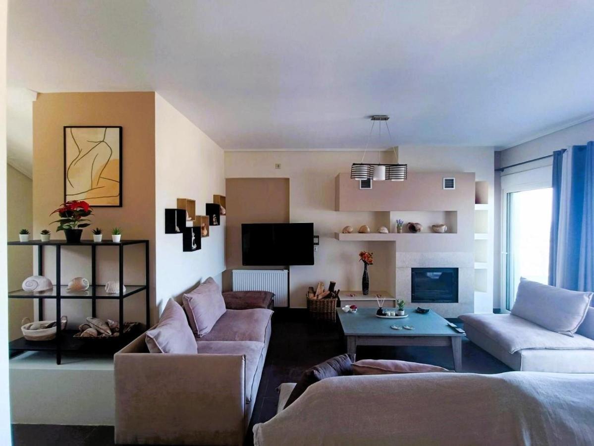Petros House Artemis - Near The Airport Villa Bagian luar foto