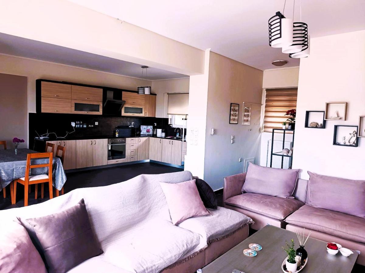 Petros House Artemis - Near The Airport Villa Bagian luar foto