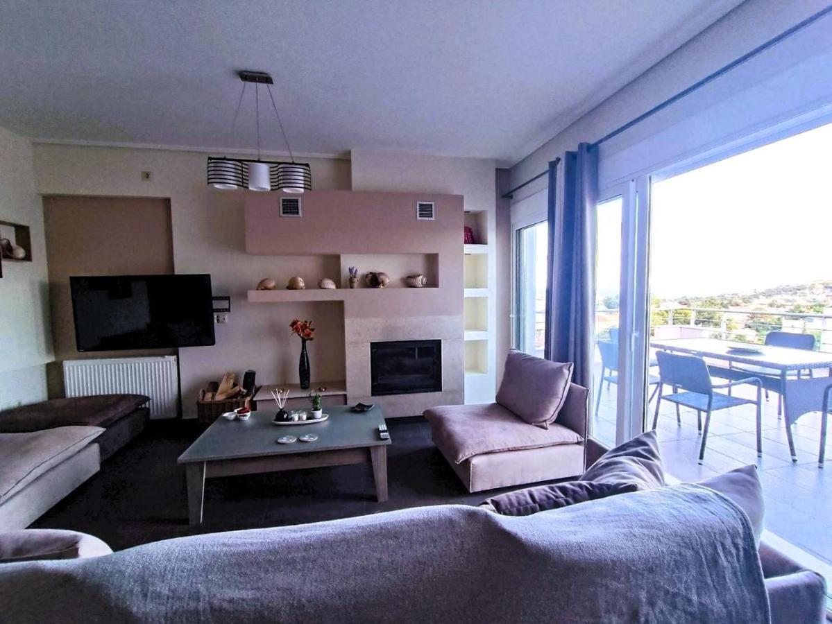 Petros House Artemis - Near The Airport Villa Bagian luar foto